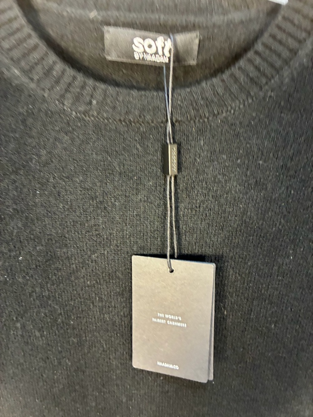 NAADAM Soft Collection 100% Cashmere Crew Neck Sweater - Picture 6 of 9